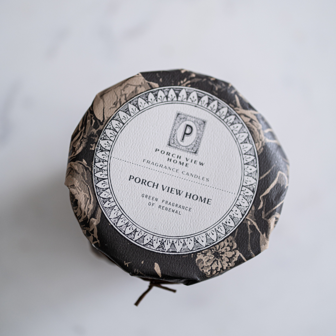 Porch View Home Woven Candle By Luxe B Co. 