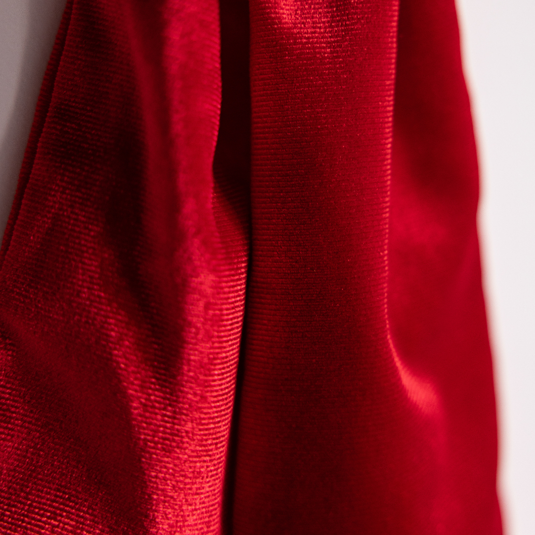 Ralph Red Velvet Fabric Bows By Luxe B Co. 