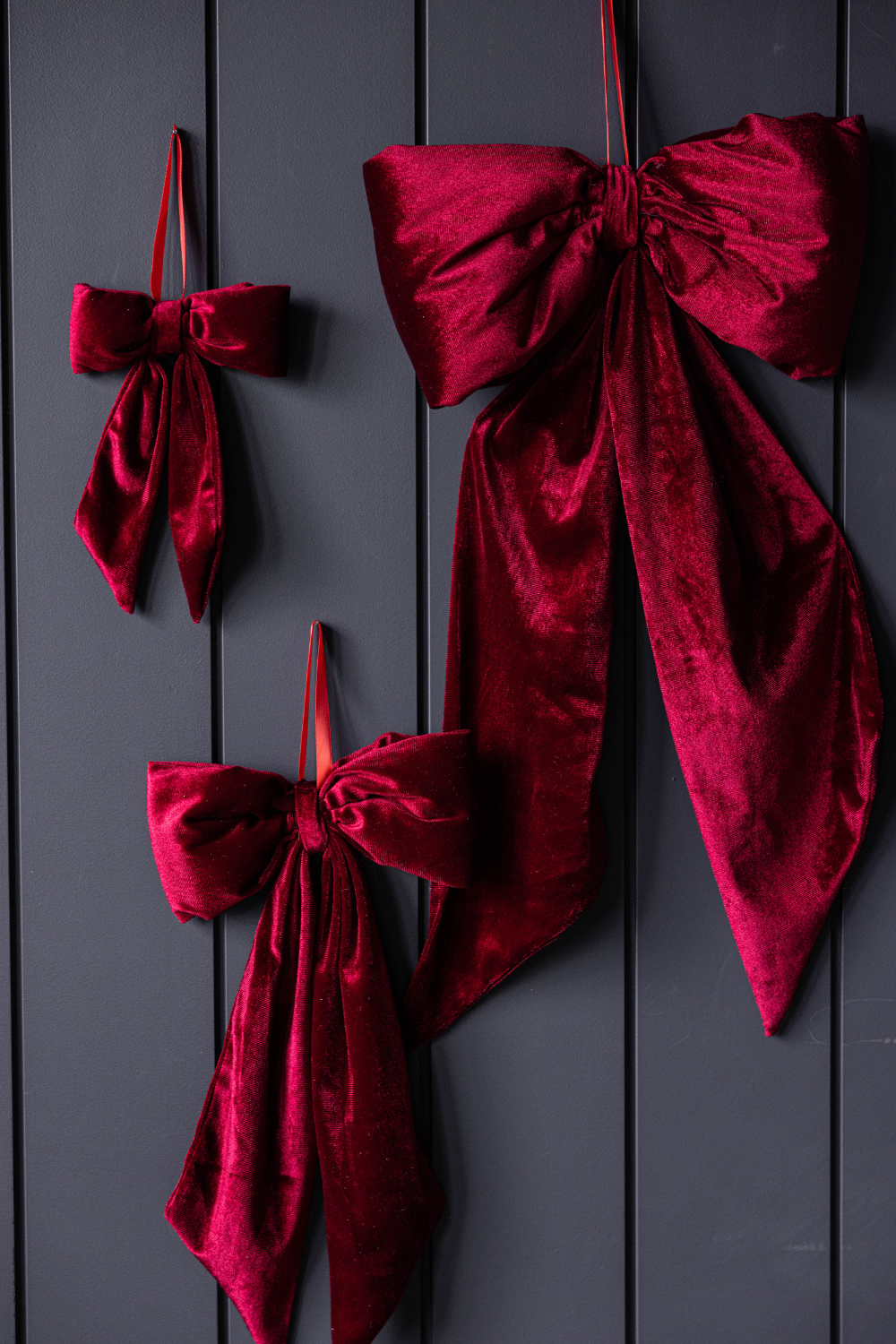 Red Velvet Bows | By Luxe B Co.