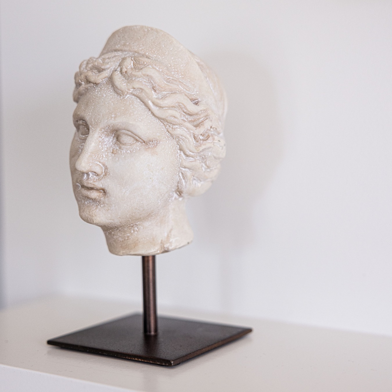 Roman Head Sculpture | By Luxe B Co.