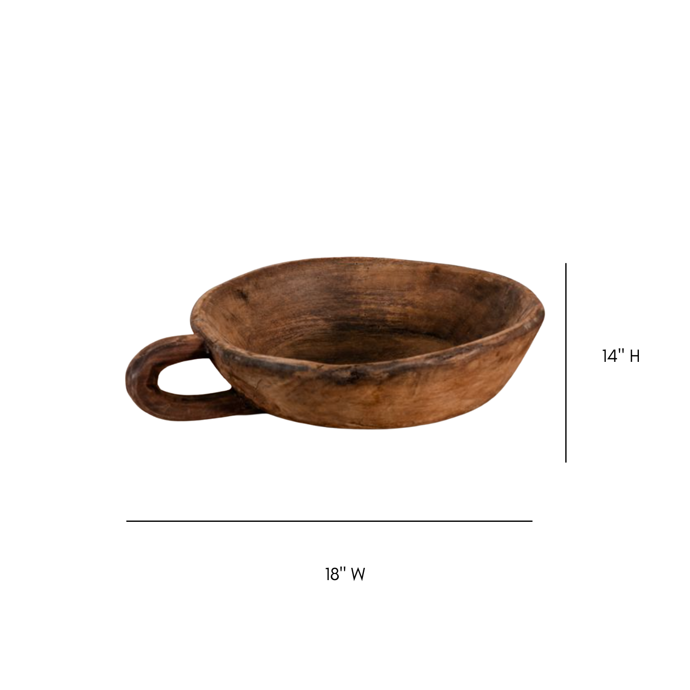 Round Wooden Parat | By Luxe B Co.