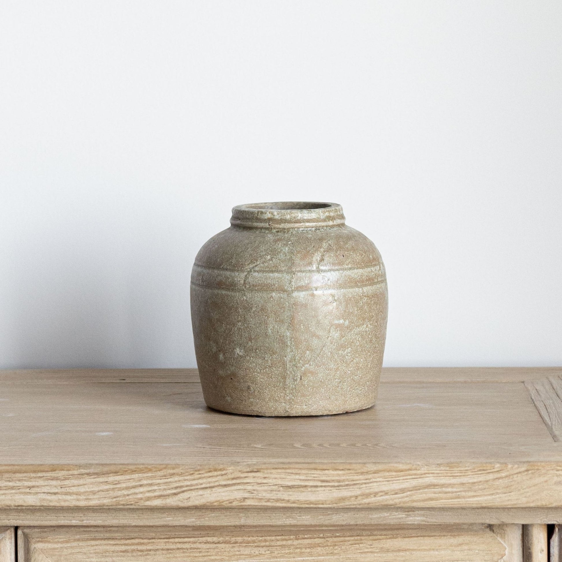 Rustic Green Vase | By Luxe B Co.