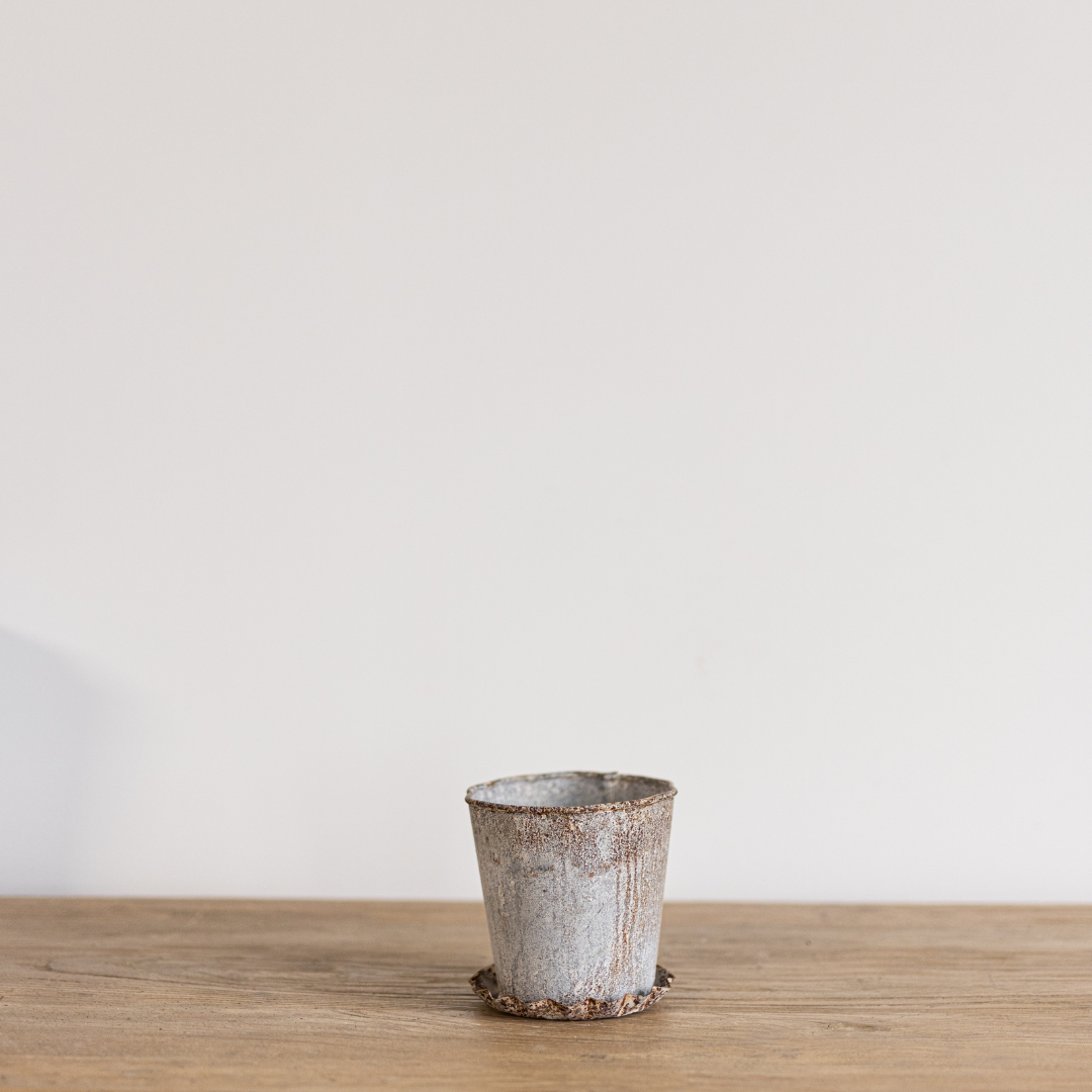 Rustic Tin Planters | By Luxe B Co.