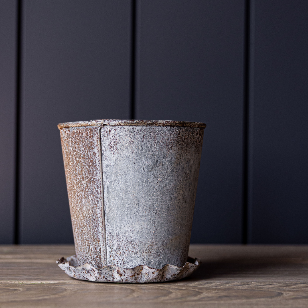 Rustic Tin Planters | By Luxe B Co.