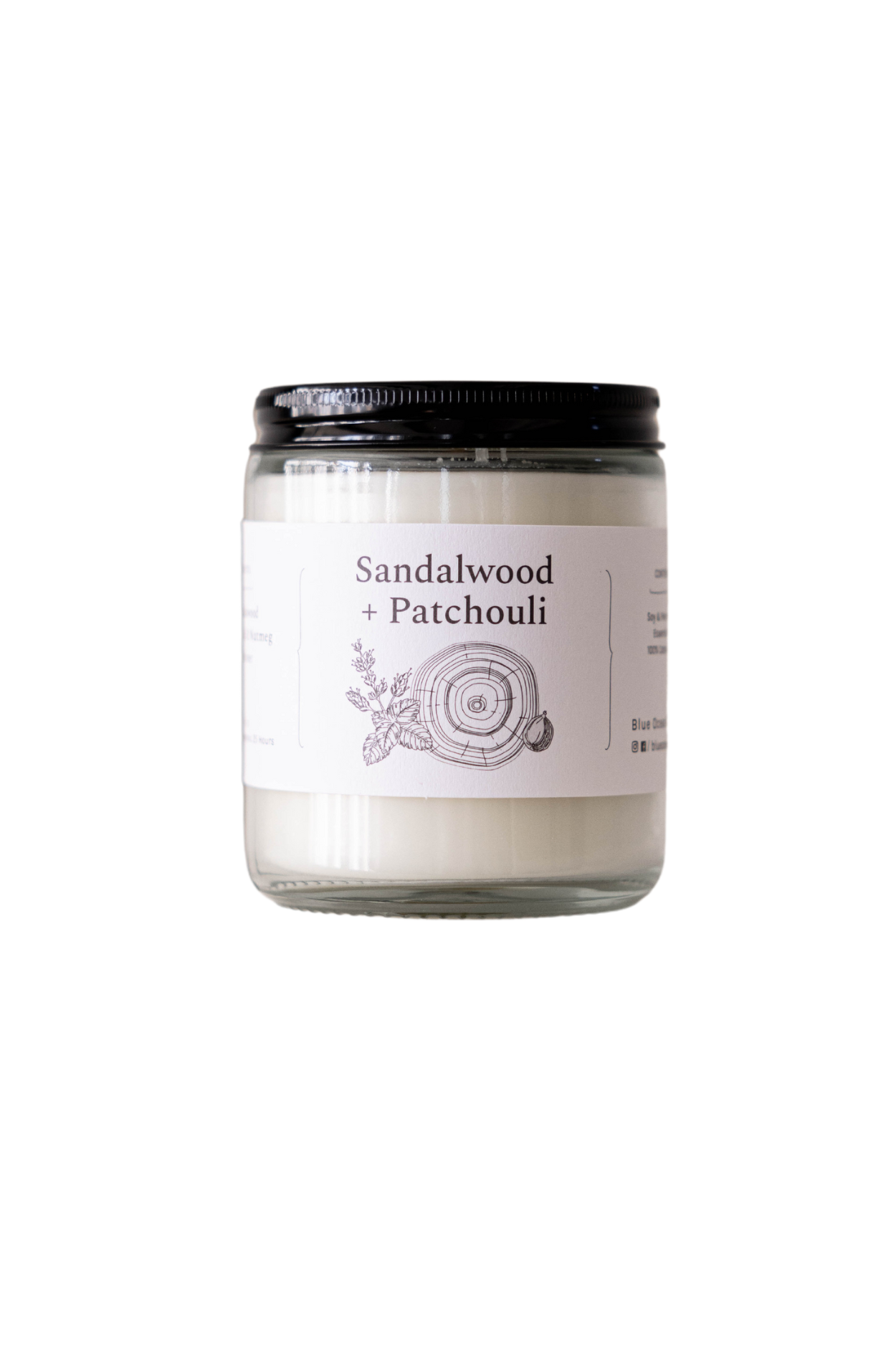 Sandalwood Patchouli Jar Candle