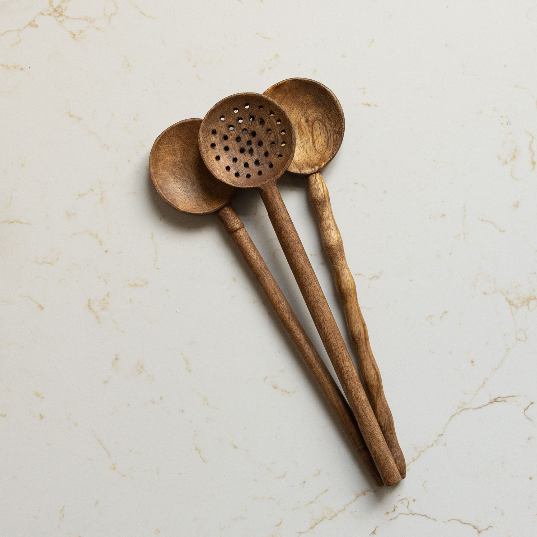 Smooth Mango Wood Kitchen Spoon | By Luxe B Co.