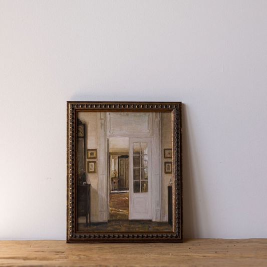 Through the Doorway Vintage Inspired Framed Art
