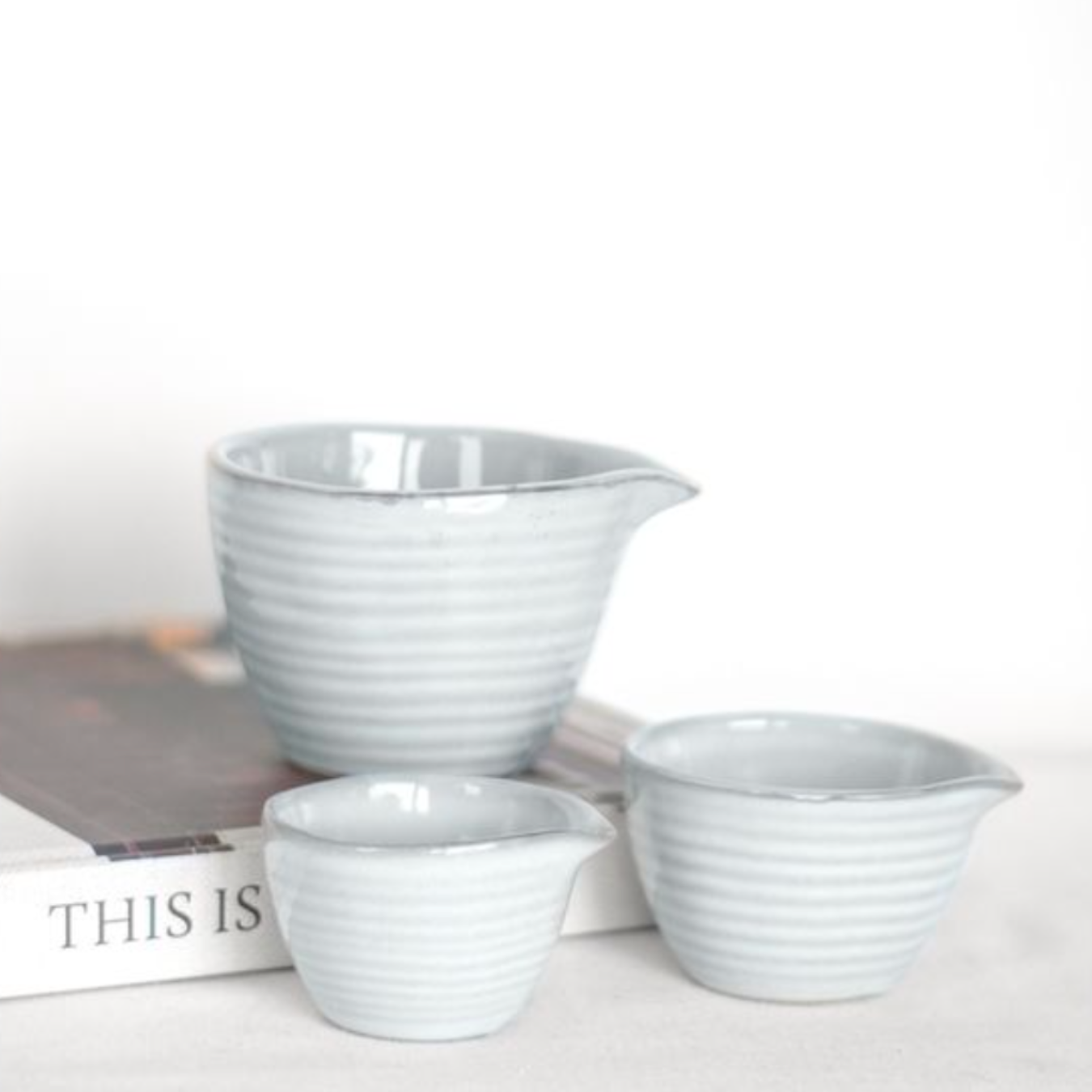 Stoneware Measuring Bowls | By Luxe B Co