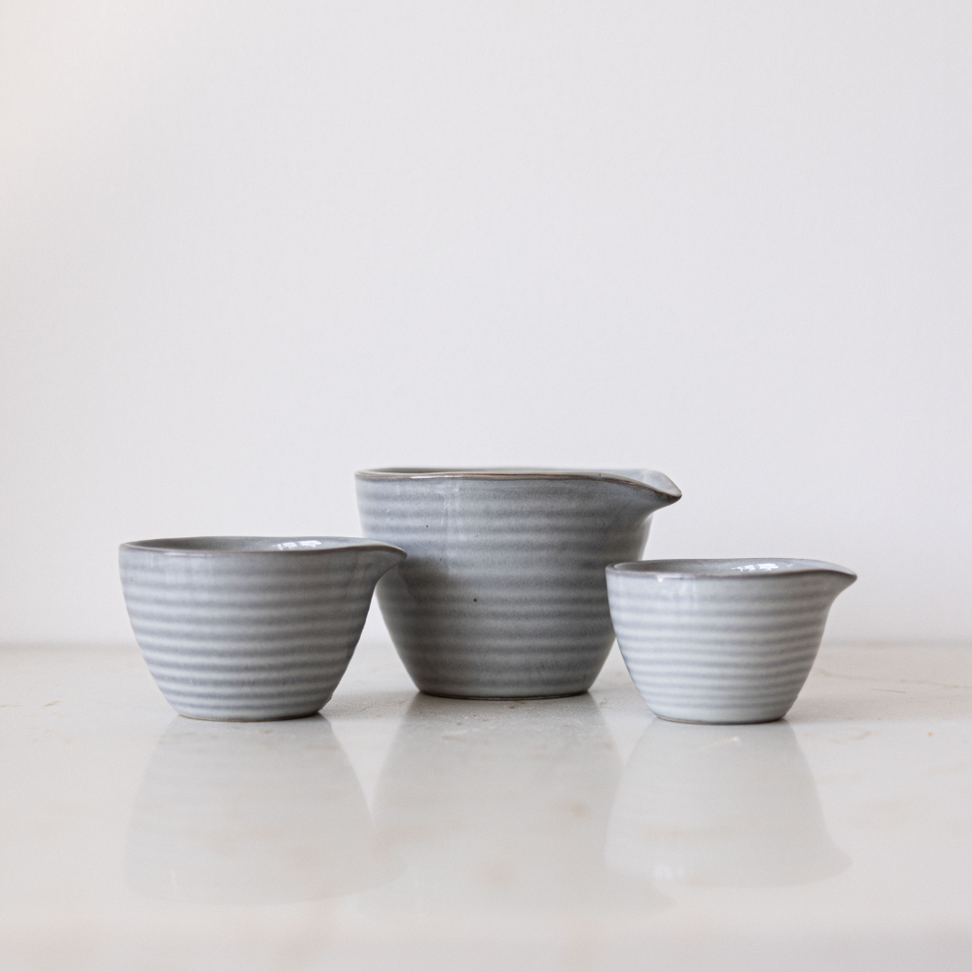 Stoneware Measuring Bowls | By Luxe B Co.