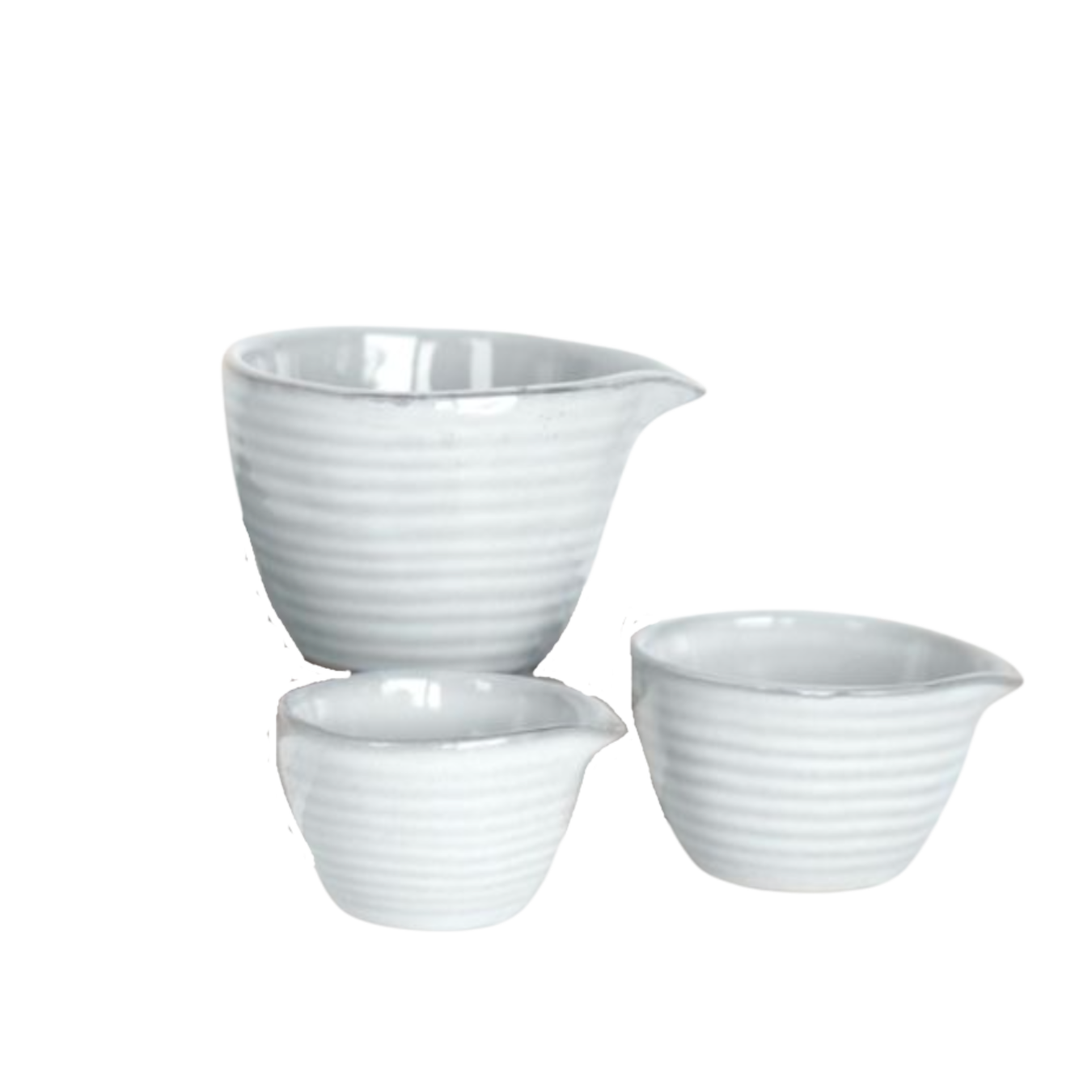 Stoneware Measuring Bowls | By Luxe B Co