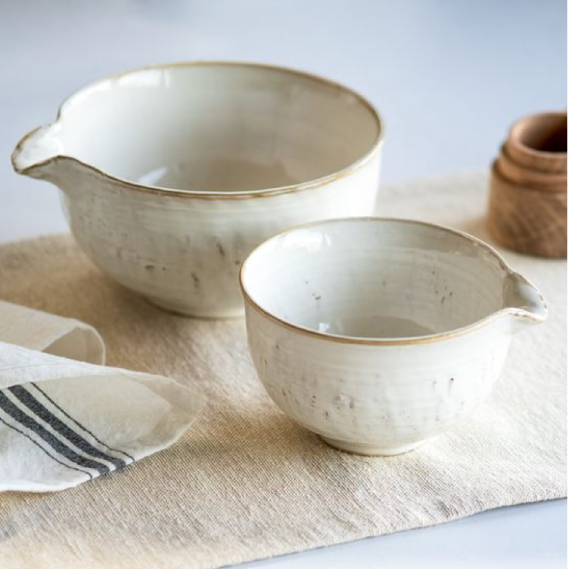 Stoneware Pour Bowls | By Luxe B Co.