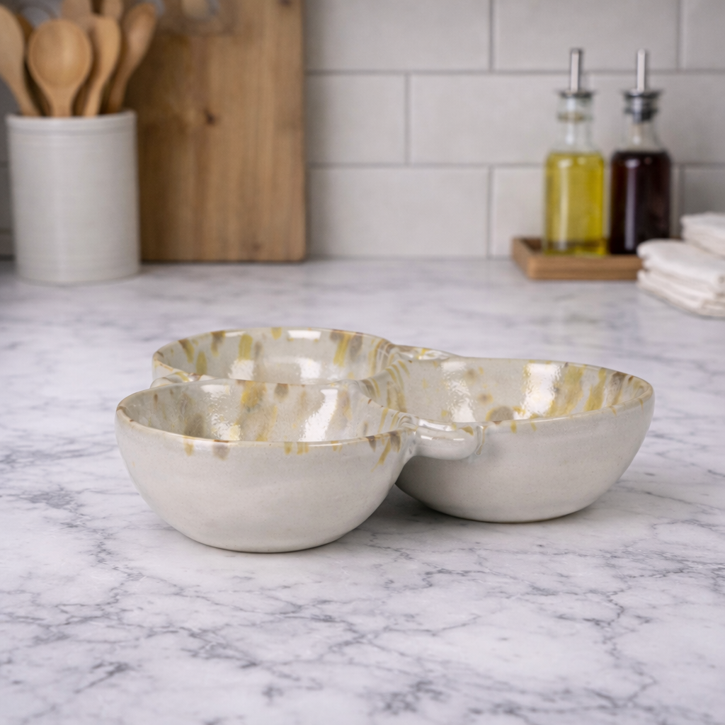 Stoneware Serving Bowl | By Luxe B Co.