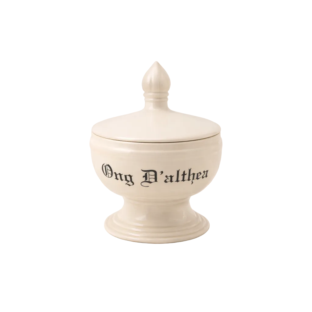 Stoneware Vintage Inspired Apothecary Canister | By Luxe B Co. 