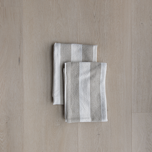Striped Tea Towels | By Luxe B Co.