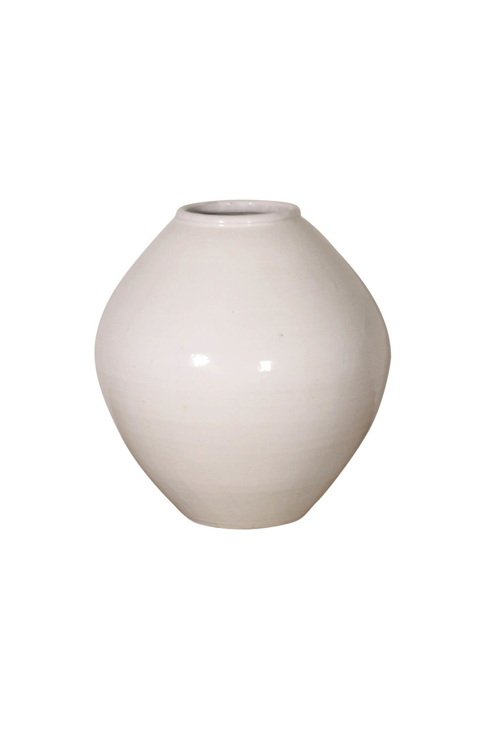 Tapered White Pot | By Luxe B Co.