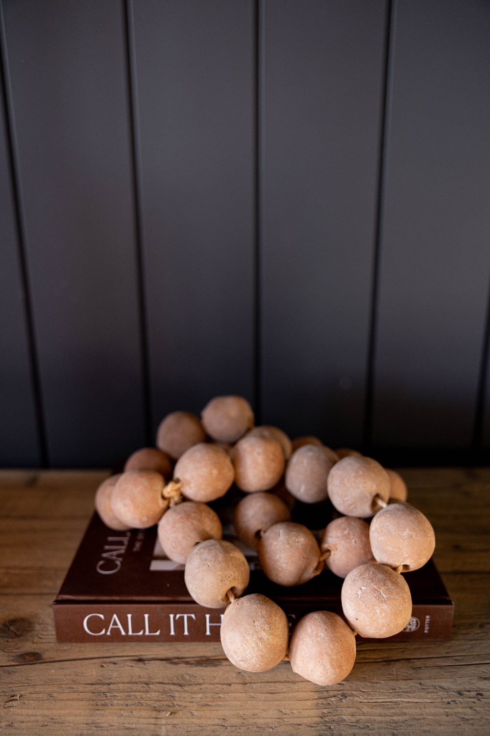 Terracotta White Clay Tabletop Beads