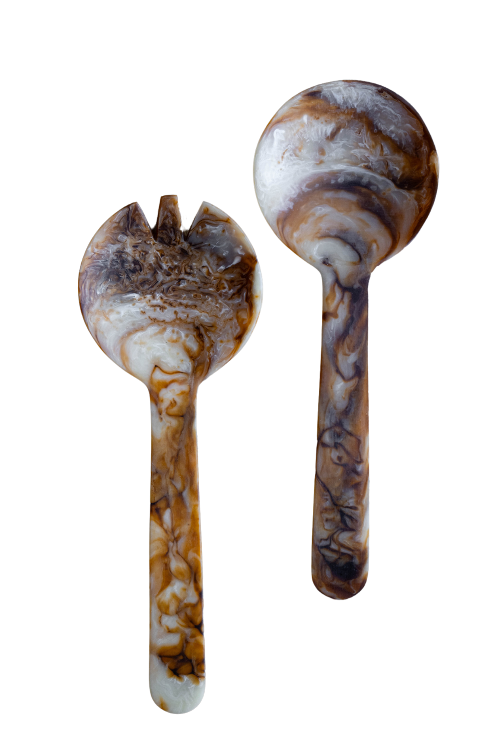 Tortoiseshell Salad Servers