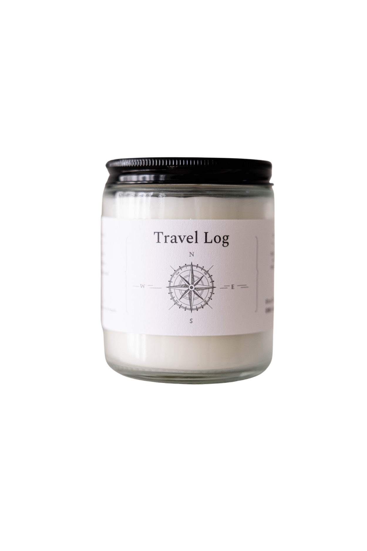 Travel Log Jar Candle