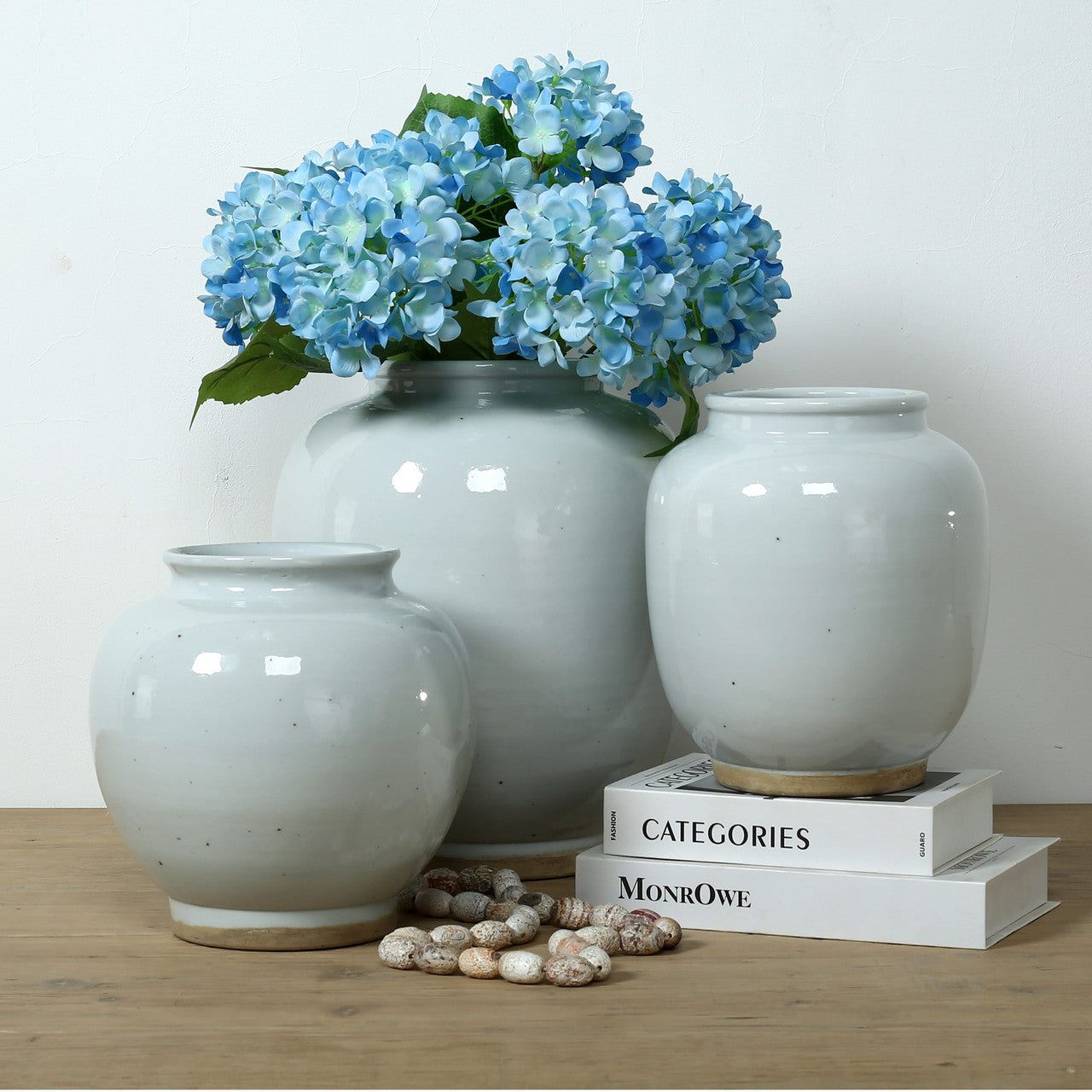 Unglazed Round Vase | By Luxe B Co.