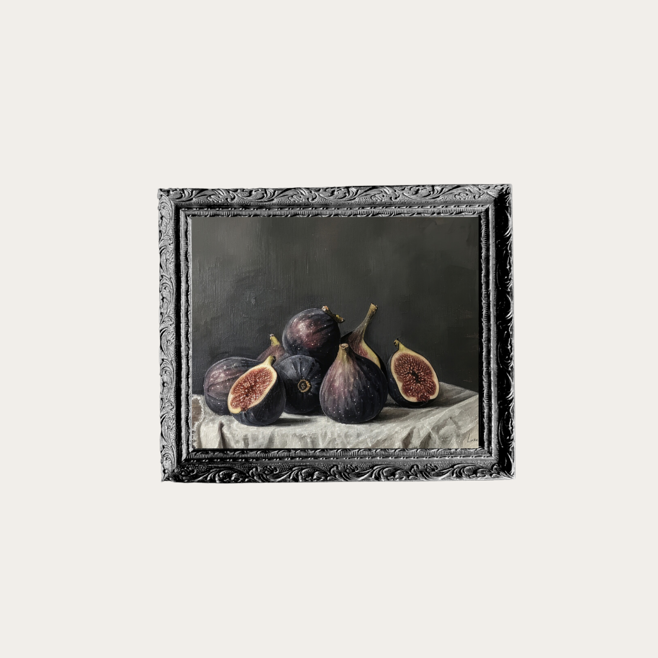 Seasonal Fig Framed Art | By Luxe B Co.