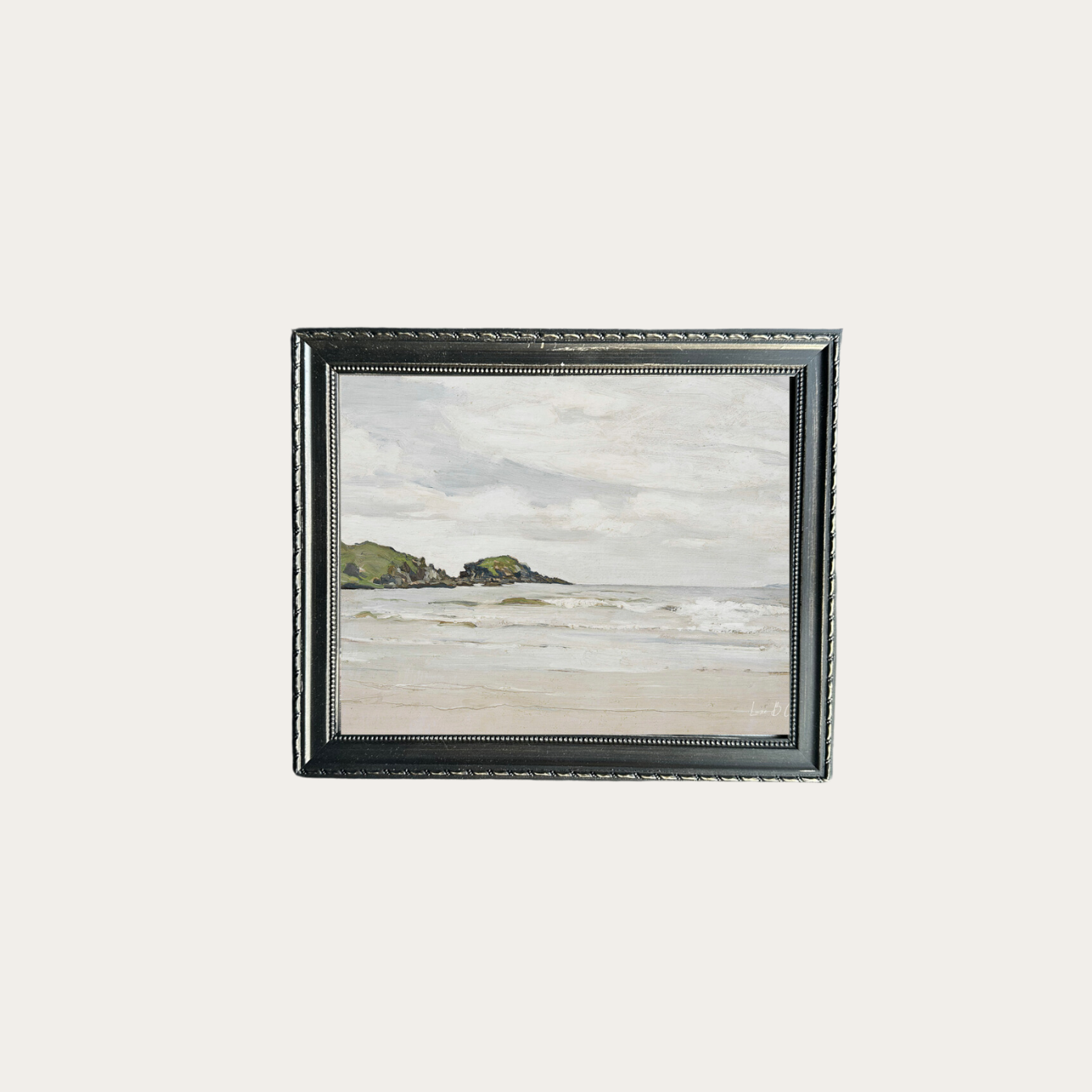 Italian Waterfront Framed Art | By Luxe B Co. 