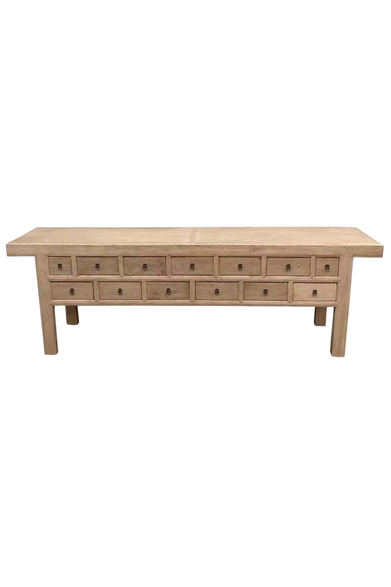 Vintage Studio 13 Drawer Console Table | By Luxe B Co. 