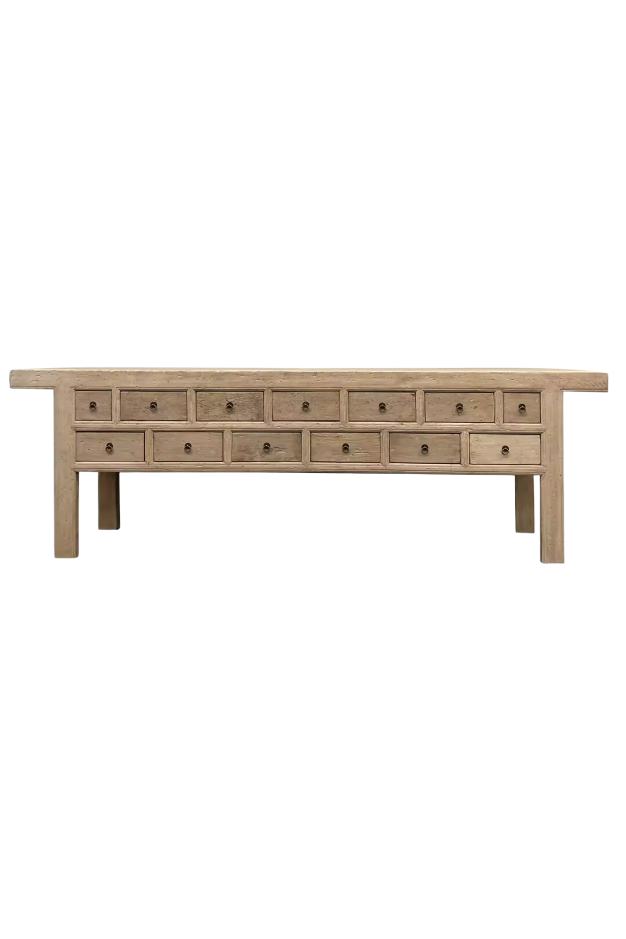 Vintage Studio 13 Drawer Console Table | By Luxe B Co. 