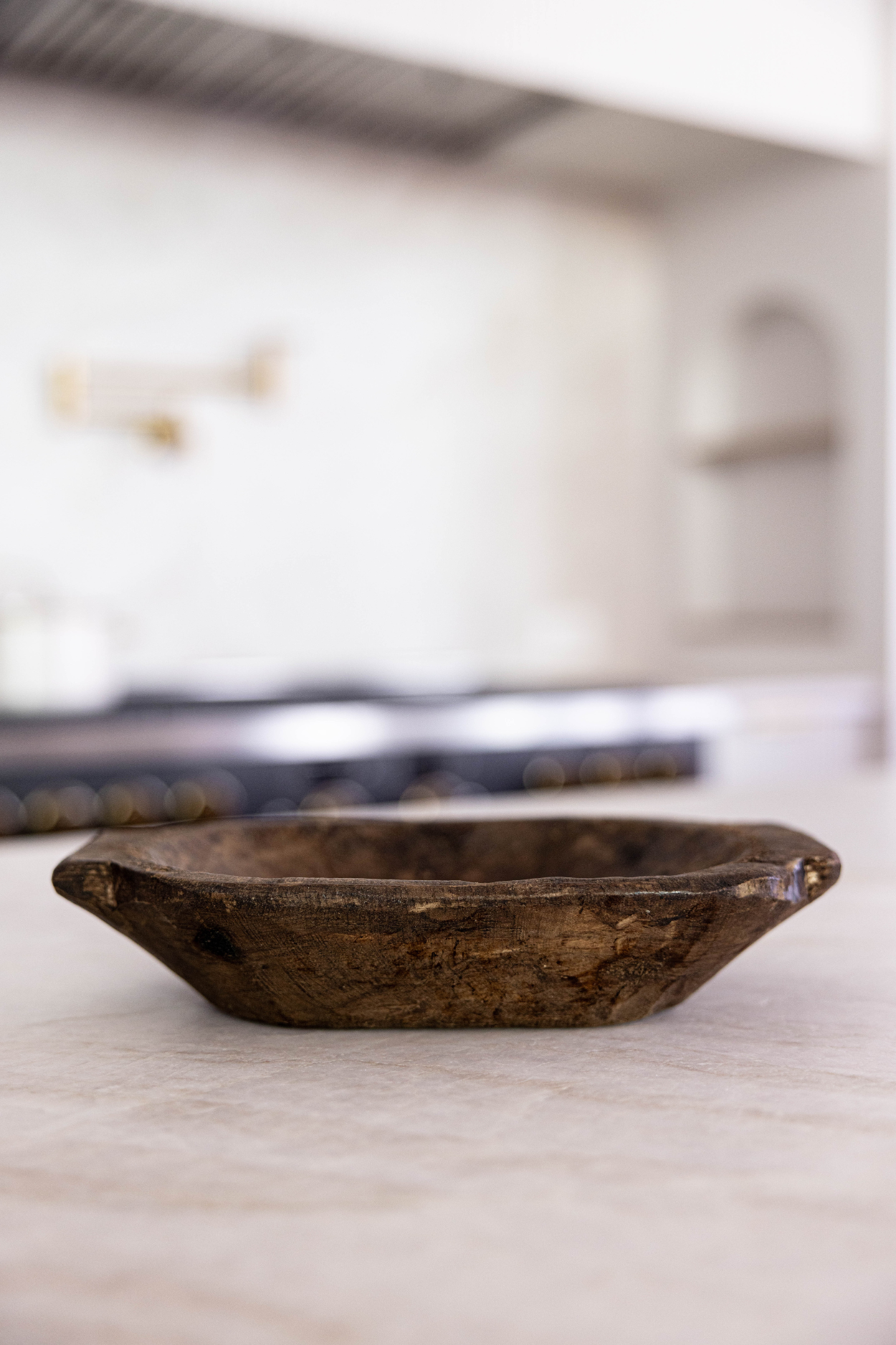 Vintage Wooden Bowl | By Luxe B Co. 