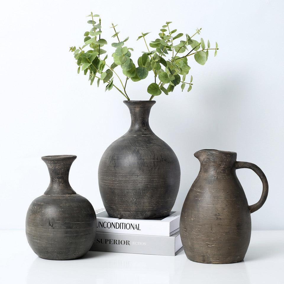 Vintage Gray Pitcher | By Luxe B Co.