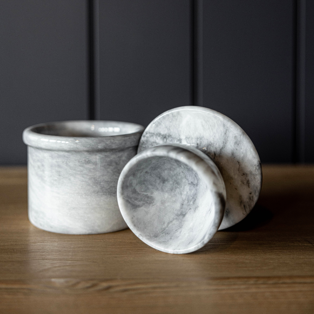 Marble Butter Bell - Luxe B Co