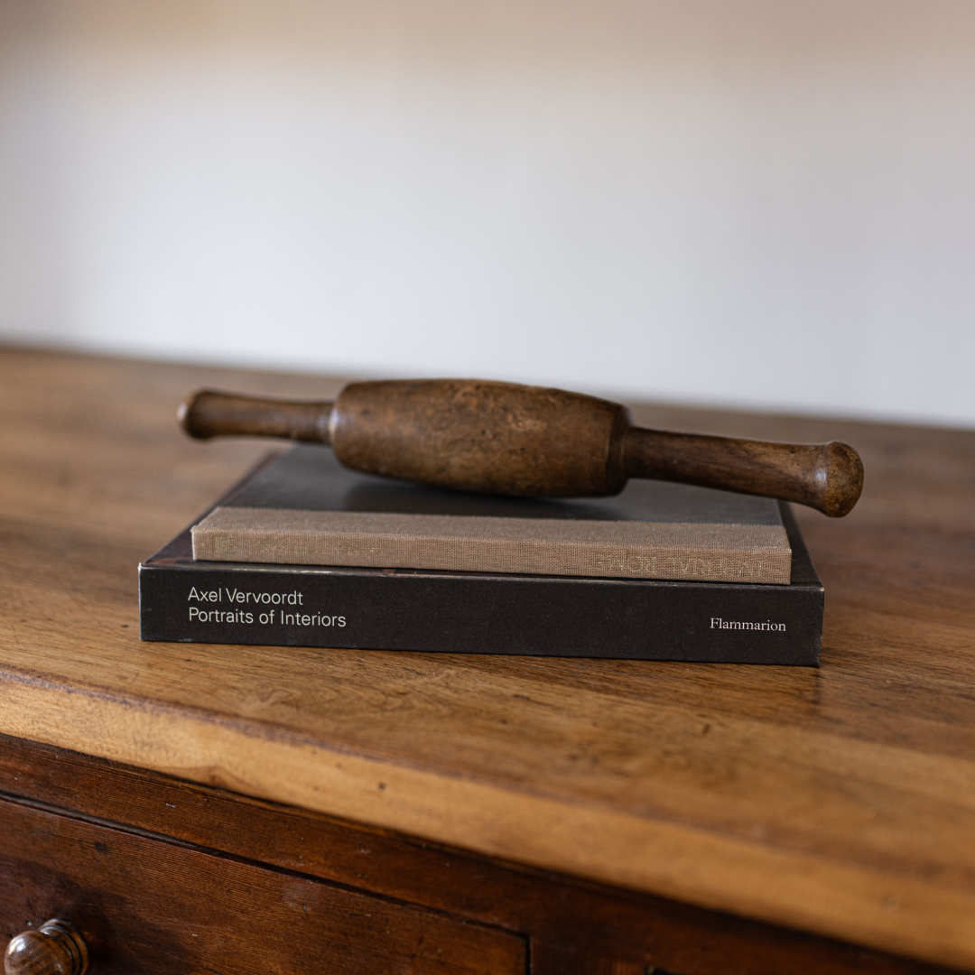 Vintage Inspired Found Chapati Roller | By Luxe B Co. 