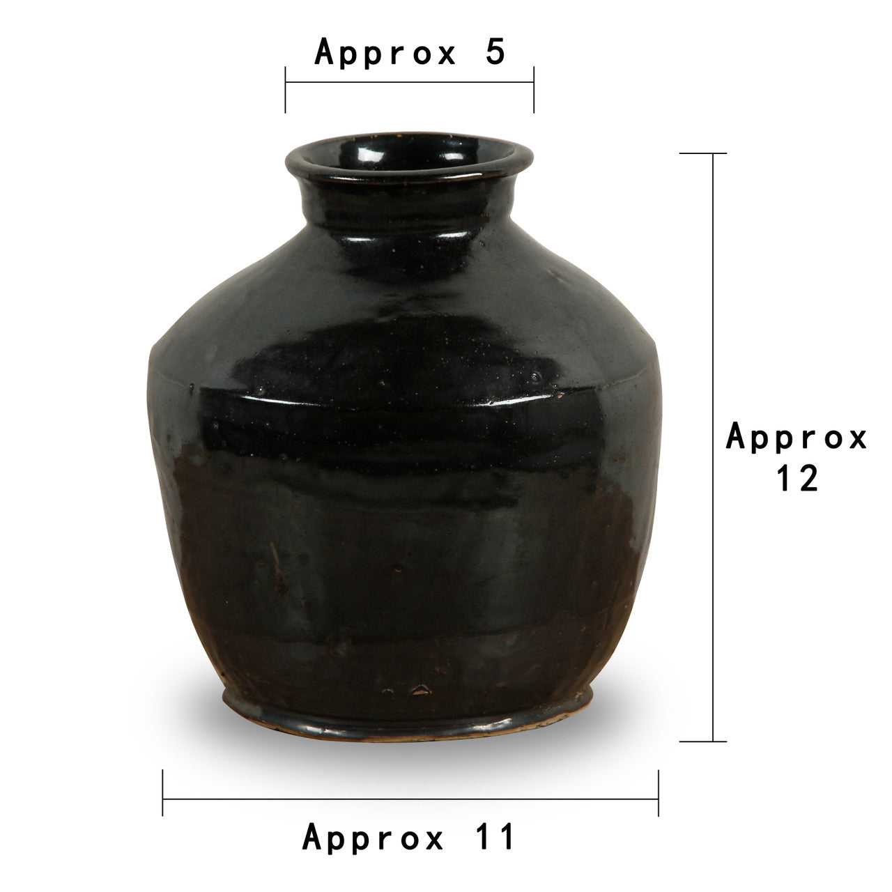 Vintage Inspired Glazed Rice Wine Pot | By Luxe B Co.