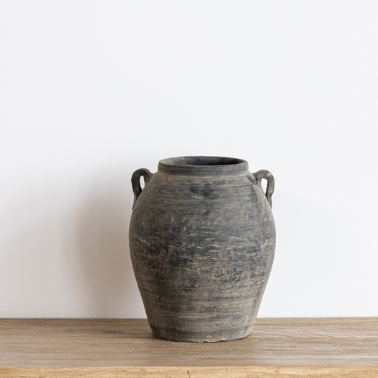 Vintage Inspired Porcelain Pot Two Handle | By Luxe B Co. 