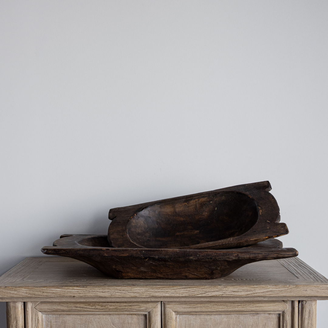 Vintage Inspired Saranda Dough Bowl | By Luxe B Co. 