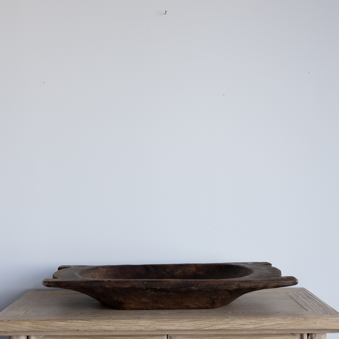 Vintage Inspired Saranda Dough Bowl | By Luxe B Co. 