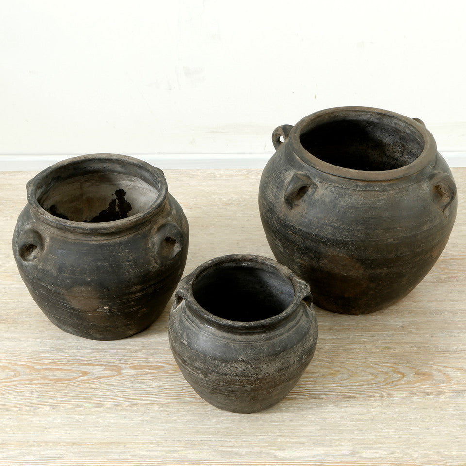 Vintage Inspired Two Handle Pot | By Luxe B Co.