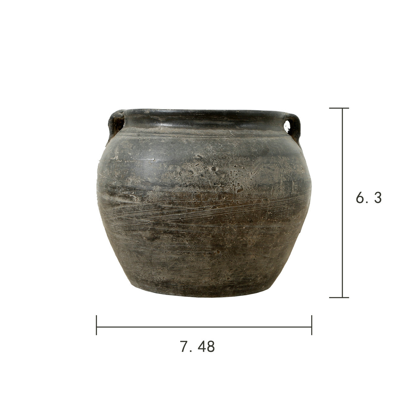 Vintage Inspired Two Handle Pot | By Luxe B Co.