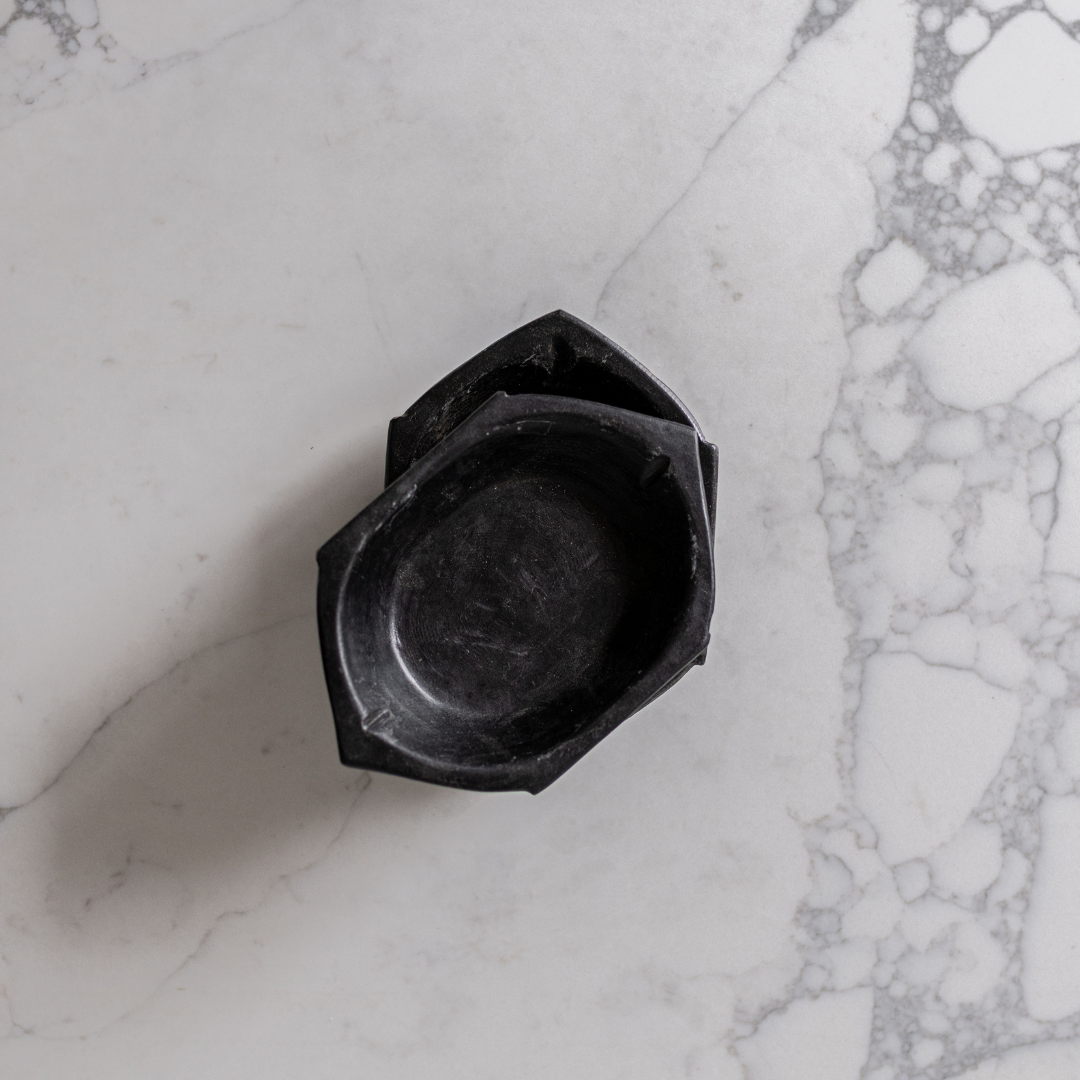 Vintage Marble Black Bowl | By Luxe B Co.
