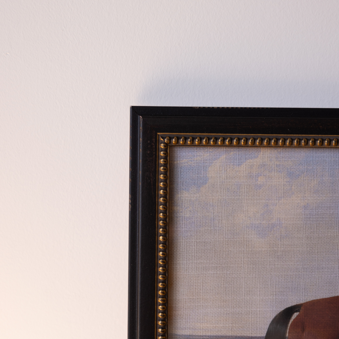 Vintage Shepherd Framed Art By Luxe B Co. 