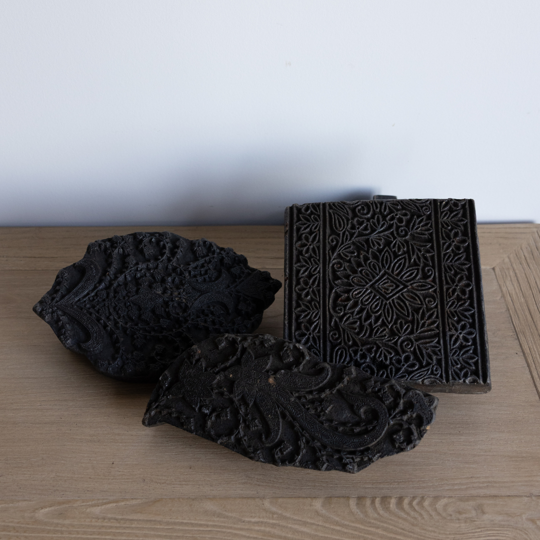 Vintage Wooden Printing Block Stamps | By Luxe B Co.