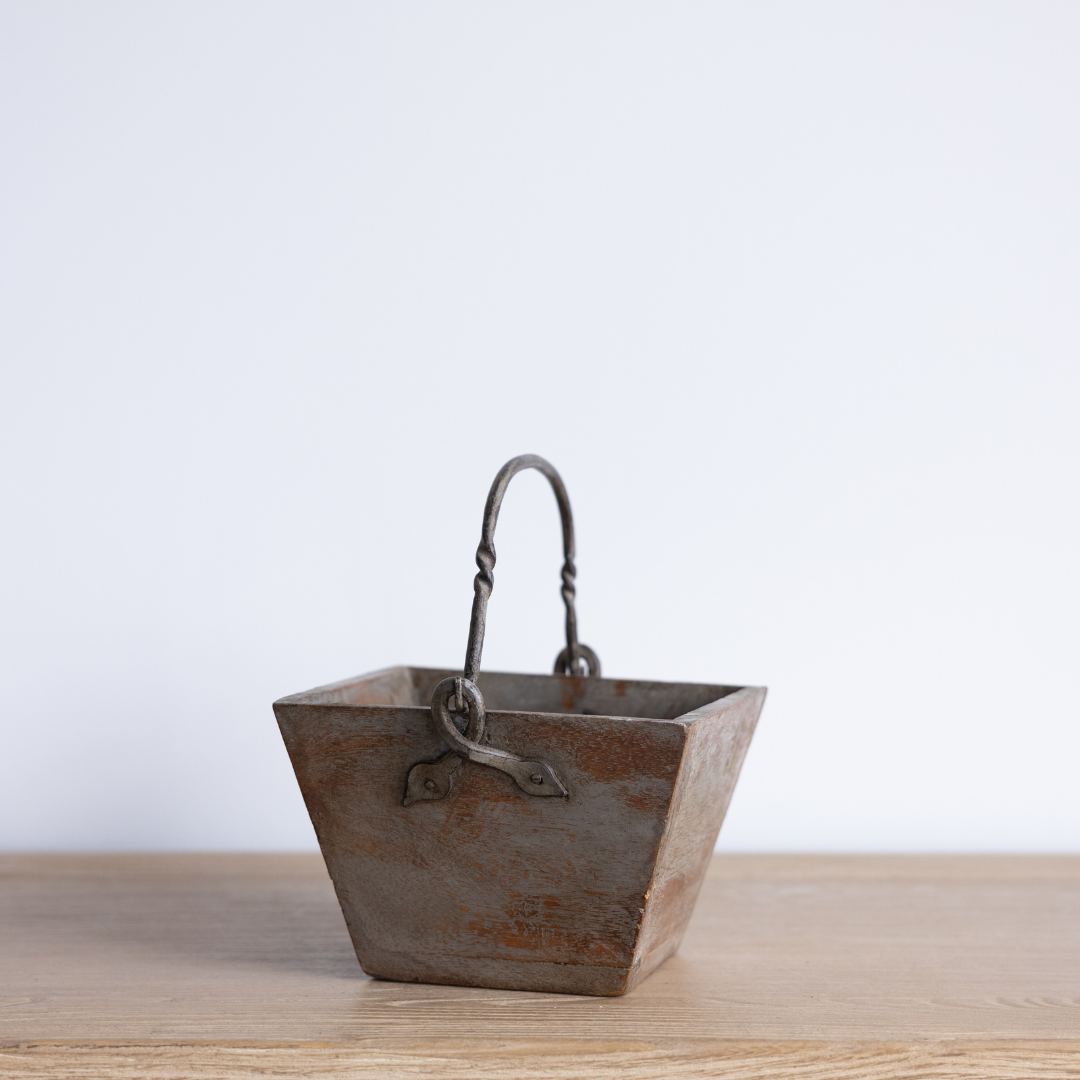 Vintage Wooden Tray | By Luxe B Co