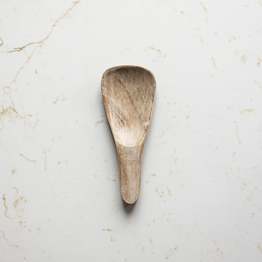 Washed Wood Spoon Rest | By Luxe B Co. 