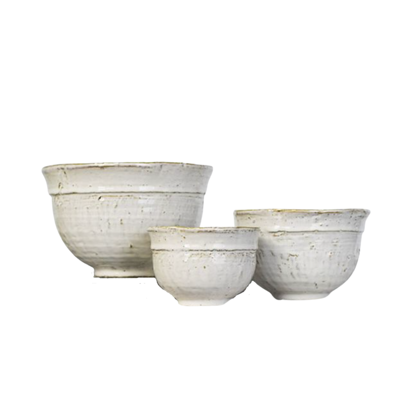 White Ceramic Bowl Set | By Luxe B Co.