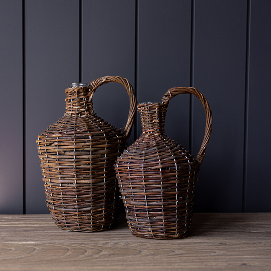 Willow Wrapped Jug | By Luxe B Co.