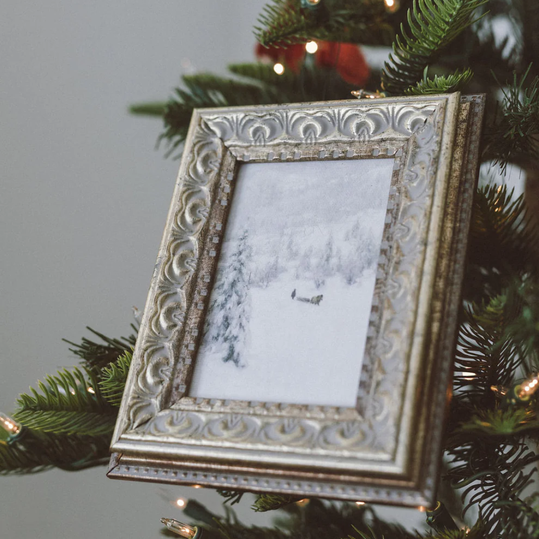 Winter Landscape Framed Antique Inspired Art | By Luxe B Co