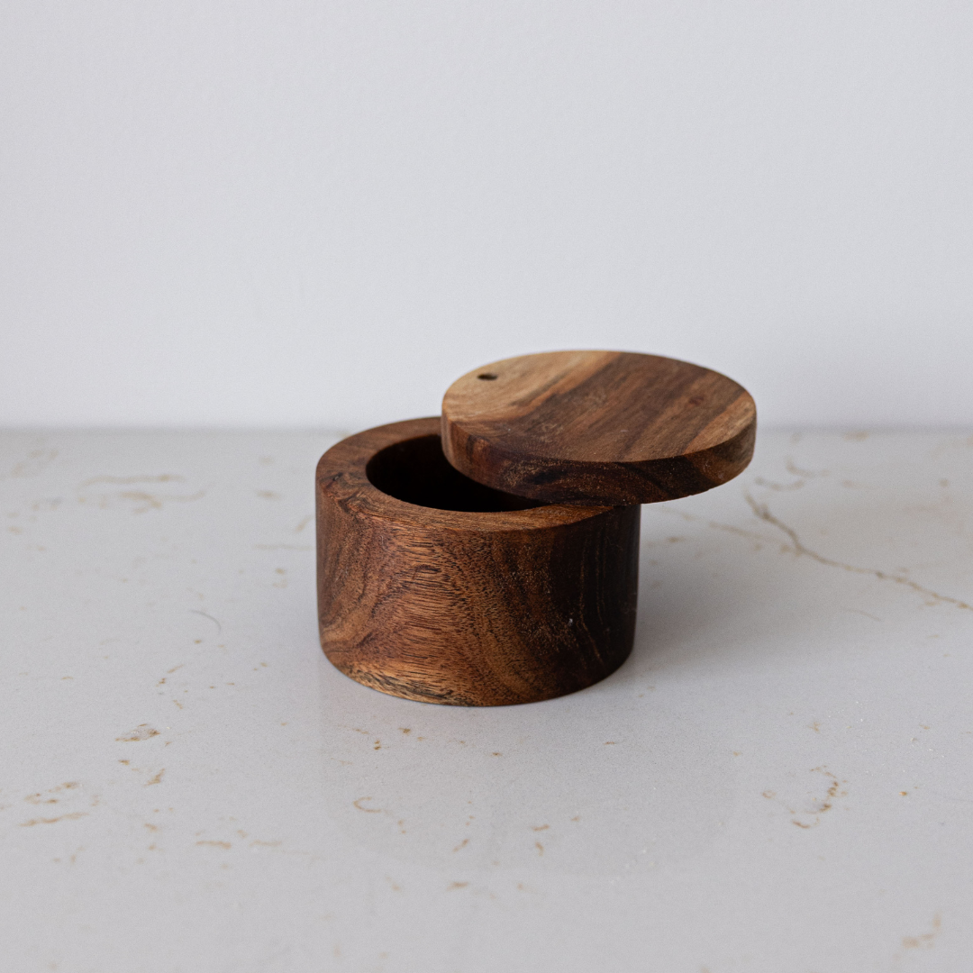 Wood Salt Cellar | By Luxe B Co.