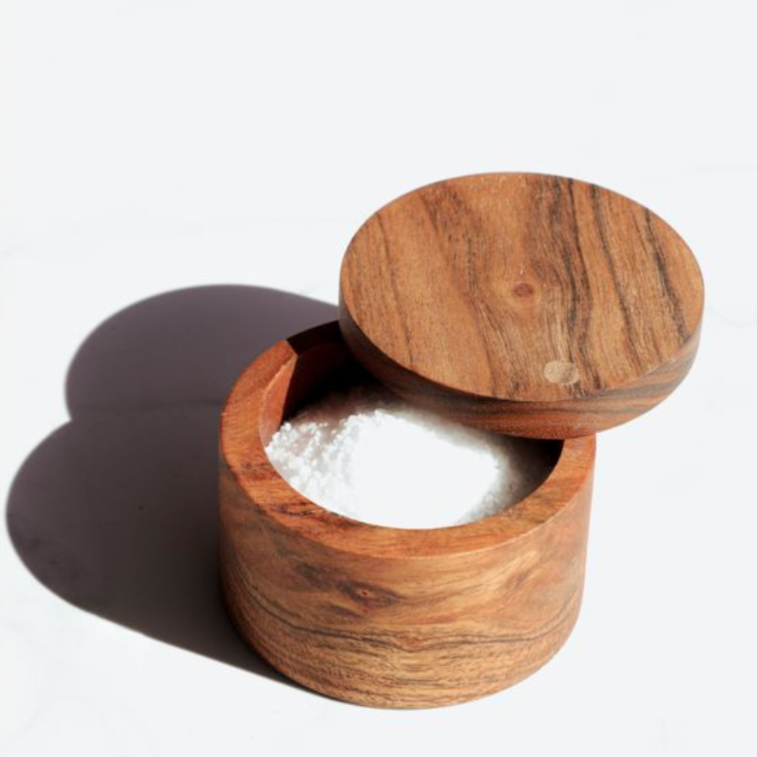 Wood Salt Cellar | By Luxe B Co