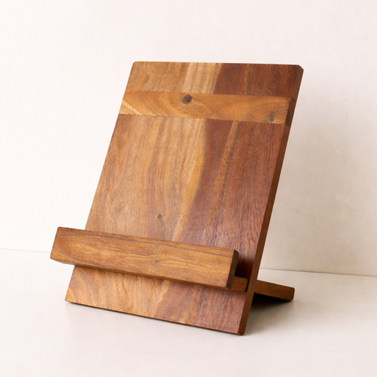 Wooden Cookbook Stand | By Luxe B Co. 