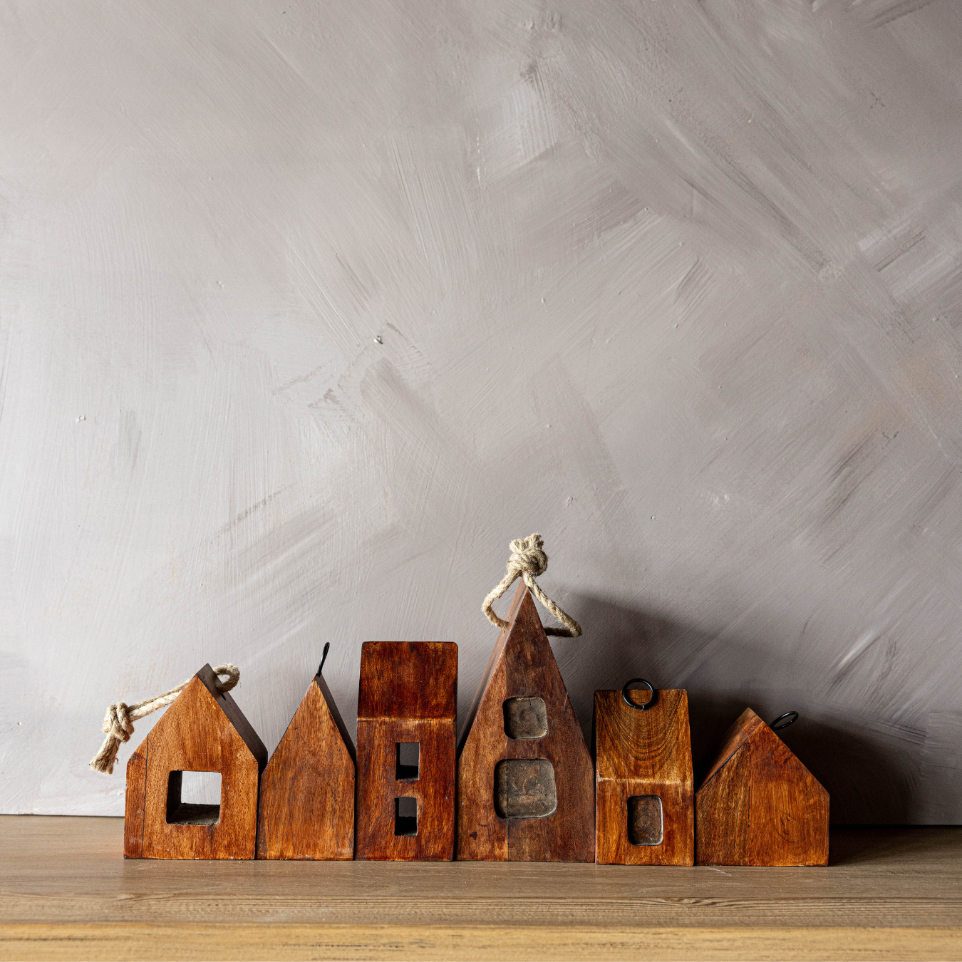 Wooden Holiday Village Houses | By Luxe B Co. 