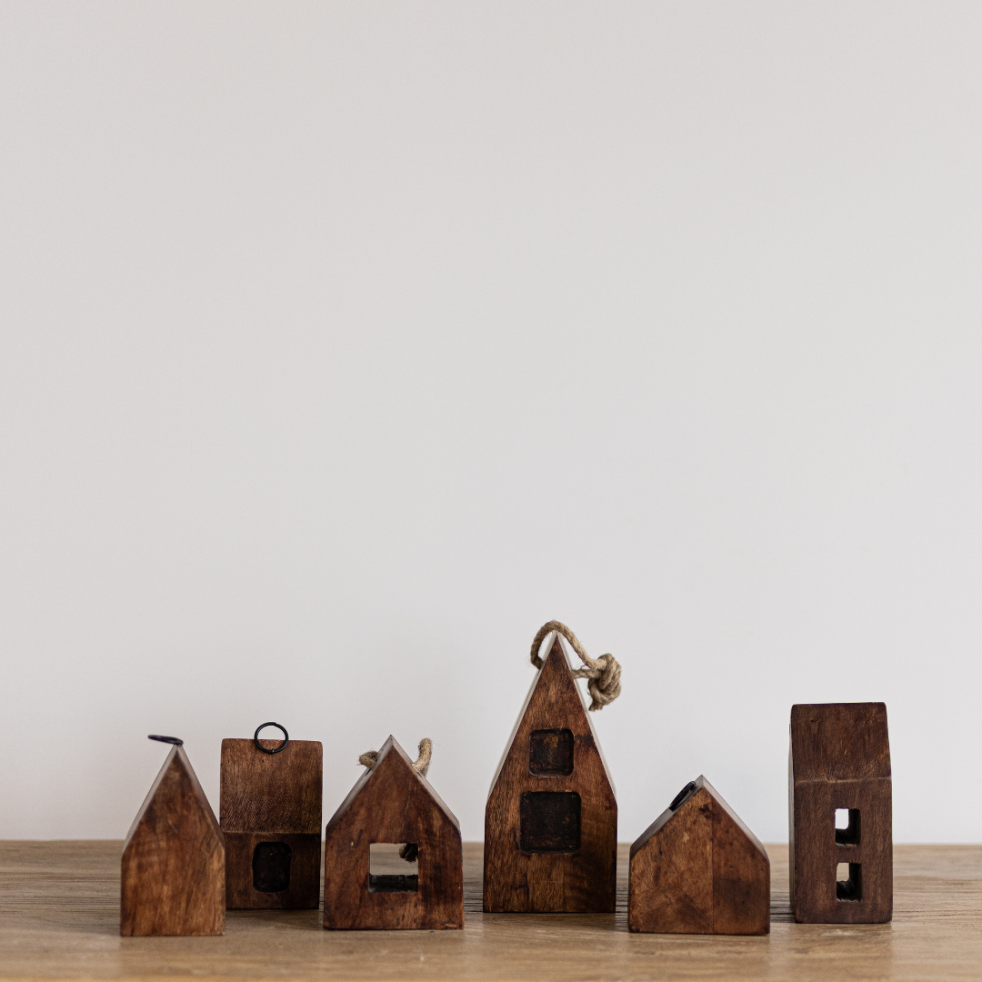 Wooden Holiday Village Houses | By Luxe B Co.